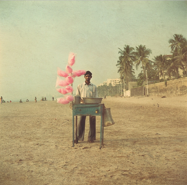 Far From The Madding Crowd - Lot 36, Nadia Attura, Portrait of the Candy Floss seller, Chowpatty beach, Mumbai India image