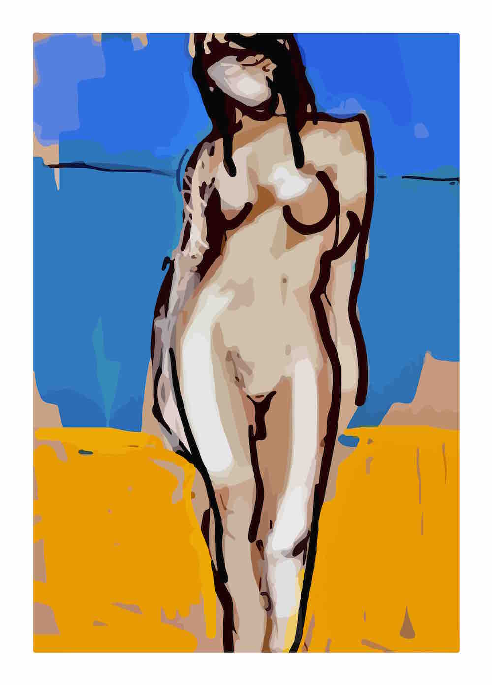The Spring Auction - Lot 66, Peter Moolan Feroze, After the swim image