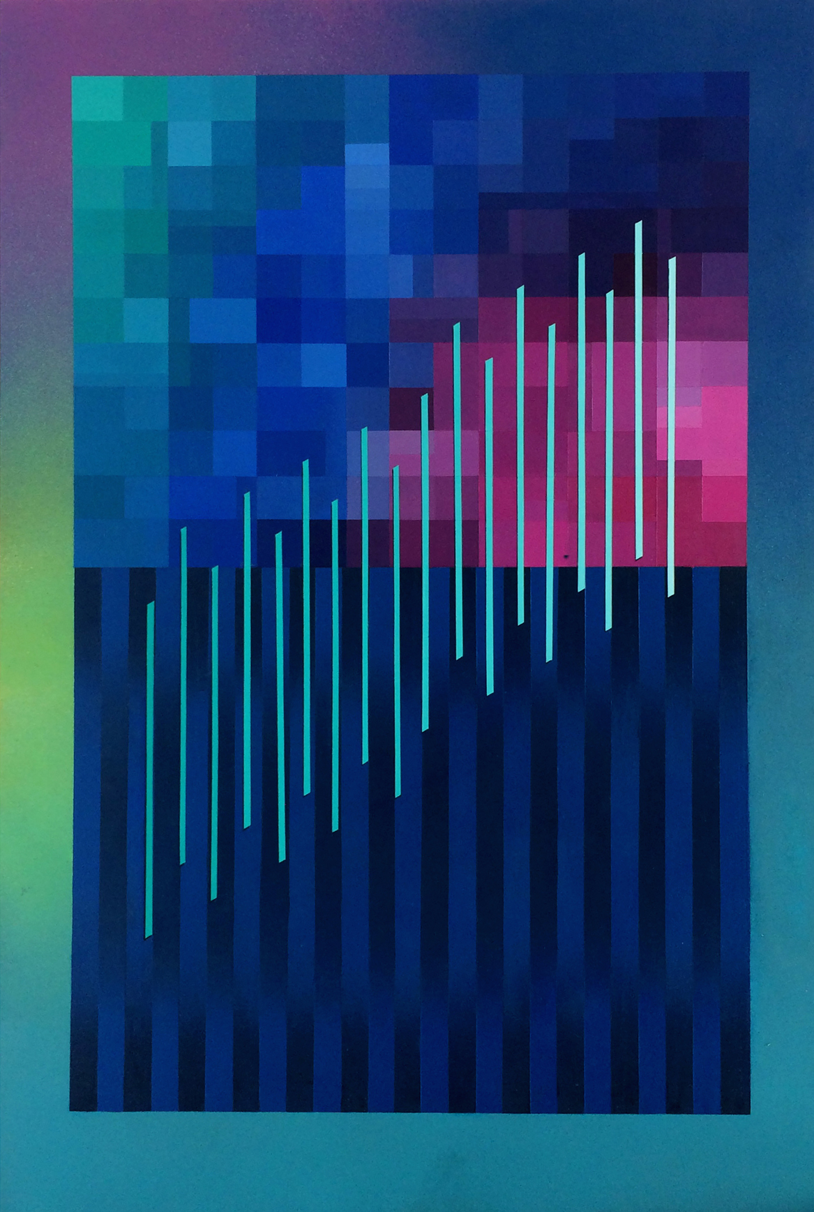 The Spring Auction - Lot 15, Charley Peters, Bi Linear Matrix Array image