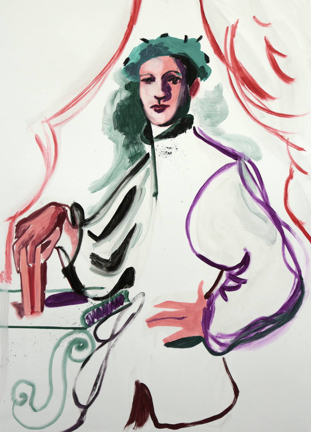 The Spring Auction - Lot 11, Jonathan Schofield, Reading the book image