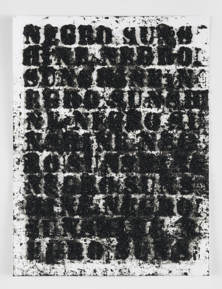 Nottingham Contemporary 2019 - Lot 2, Glenn Ligon, Study for Negro Sunshine #134 image