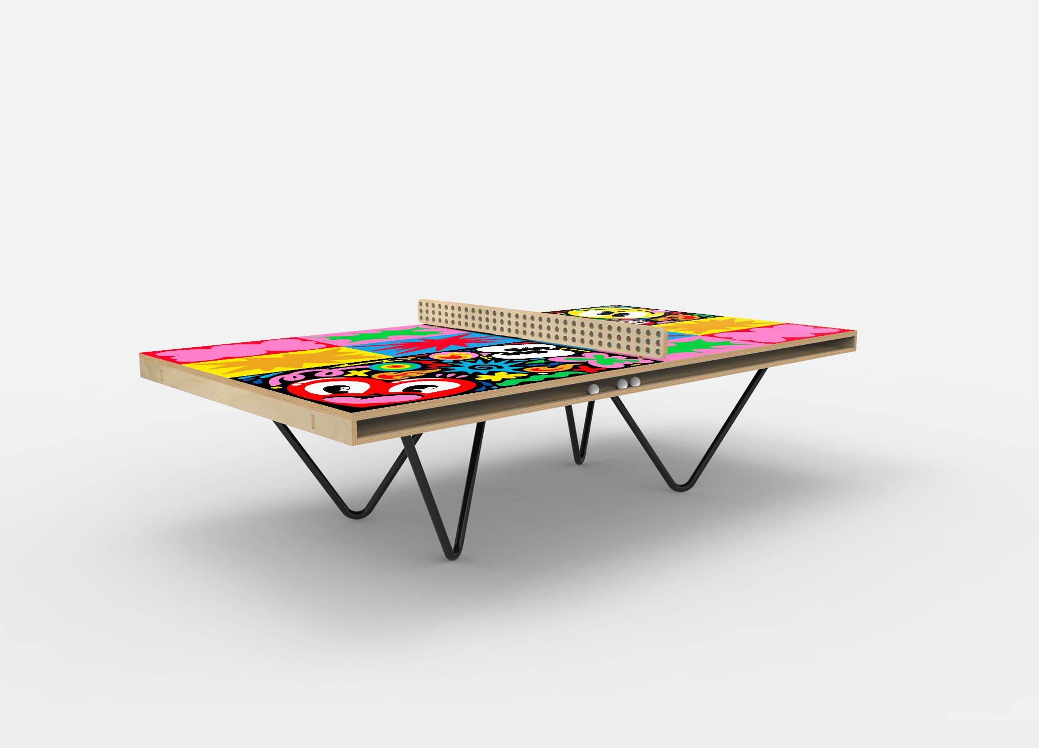 The Westminster Art Collective - Lot 18, Hattie Stewart, Ping Pong Doodle image