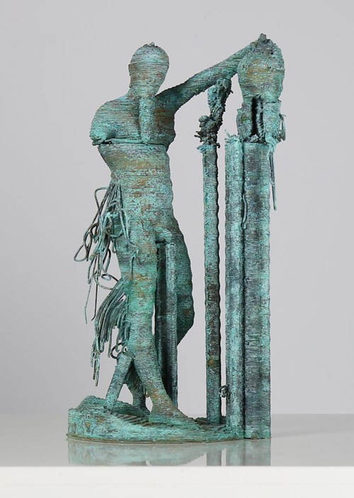 Browns East | Future. Seduction. Icons - Lot 10, James Rogers, Study for James with his second head removed (trying to reverse the time he turned to stone